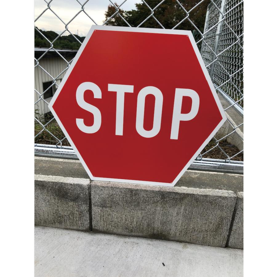 アメリカンなSTOP看板 アメリカン インテリア 看板 ガレージ 庭 DIY