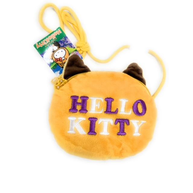 ご当地キティ 北海道限定 キタキツネキティ ファスナー付ポーチ