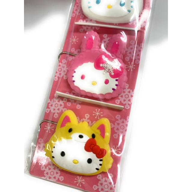 ご当地キティ 北海道限定 ラバーマグネットmagnet 北の動物3種セット