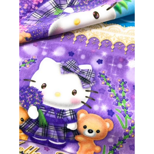 ご当地キティ 北海道限定 ラベンダーブーケドレスキティ フェイス