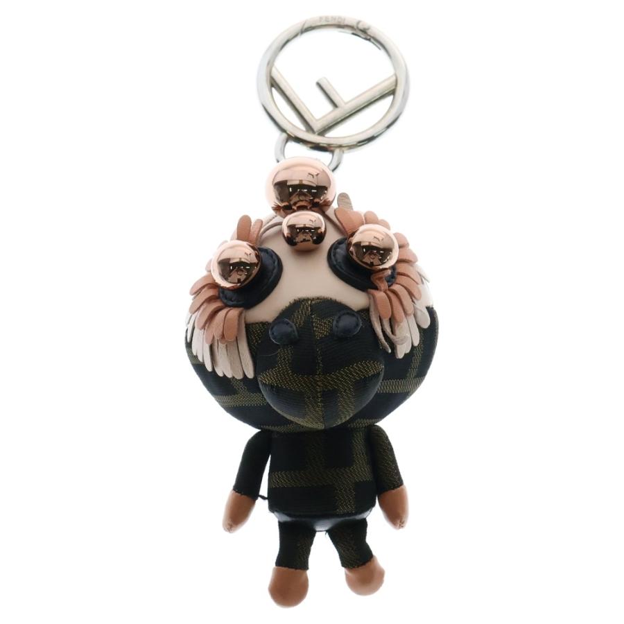 FENDI（フェンディ） ズッカ モンキー バッグチャーム キーホルダー