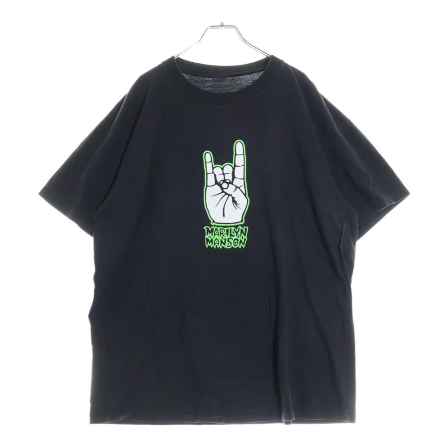 ヴィンテージ 90s MARILYN MANSON WE HATE LOVE HAND SIGN マリリン