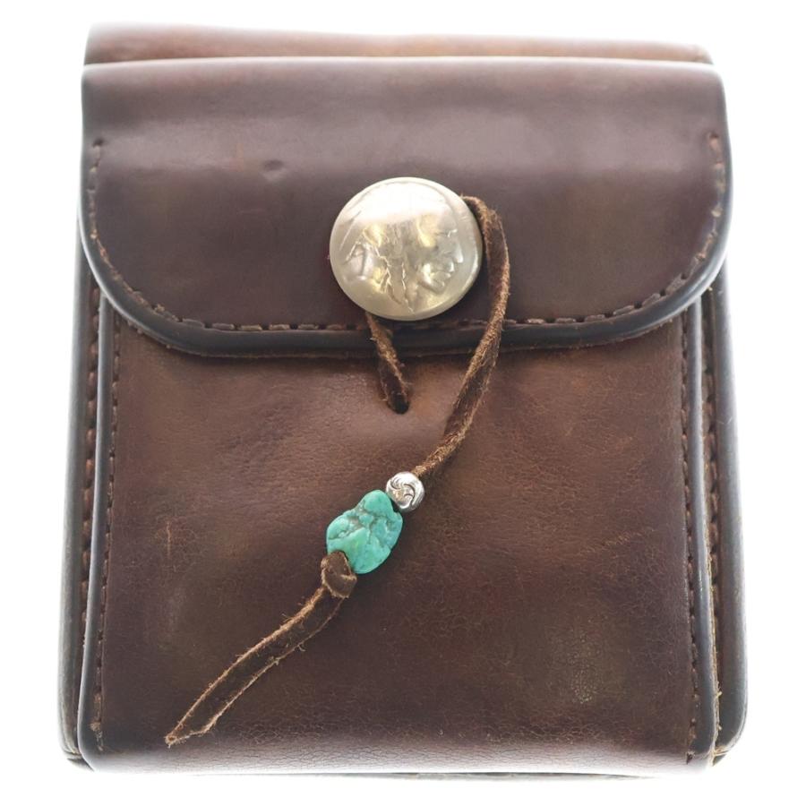 goro's（ゴローズ） 二つ折り レザーウォレット 財布 ブラウン : BRING