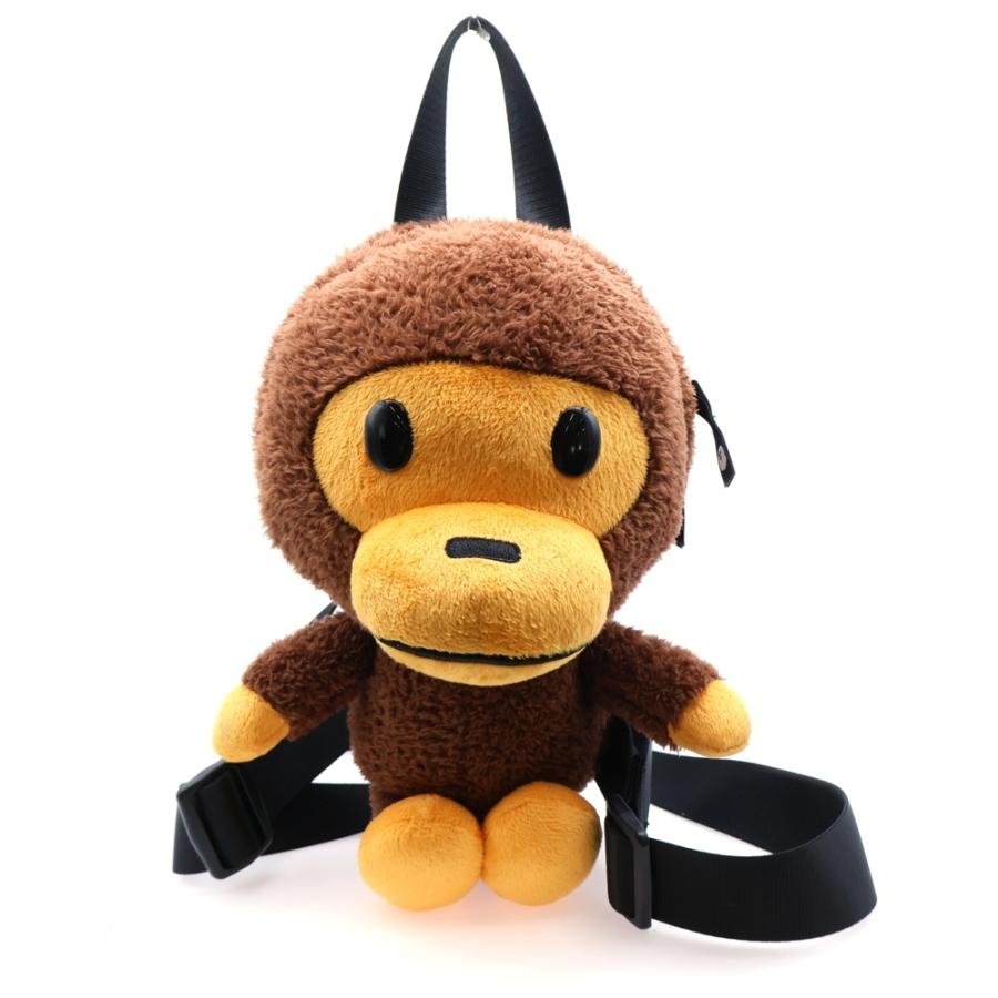 A BATHING APE（アベイシングエイプ） BABY MILO PLUSH DOLL DAYPACK