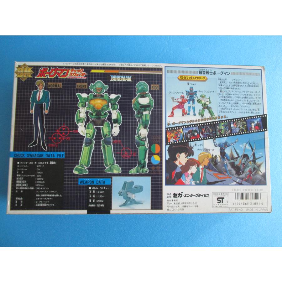 BANDAI（バンダイ） セガ 超音戦士ボーグマン チャックスウェーガー