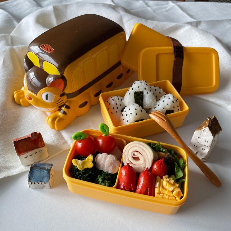 スタジオジブリ 立体ネコバスランチボックス○となりのトトロ ネコバス