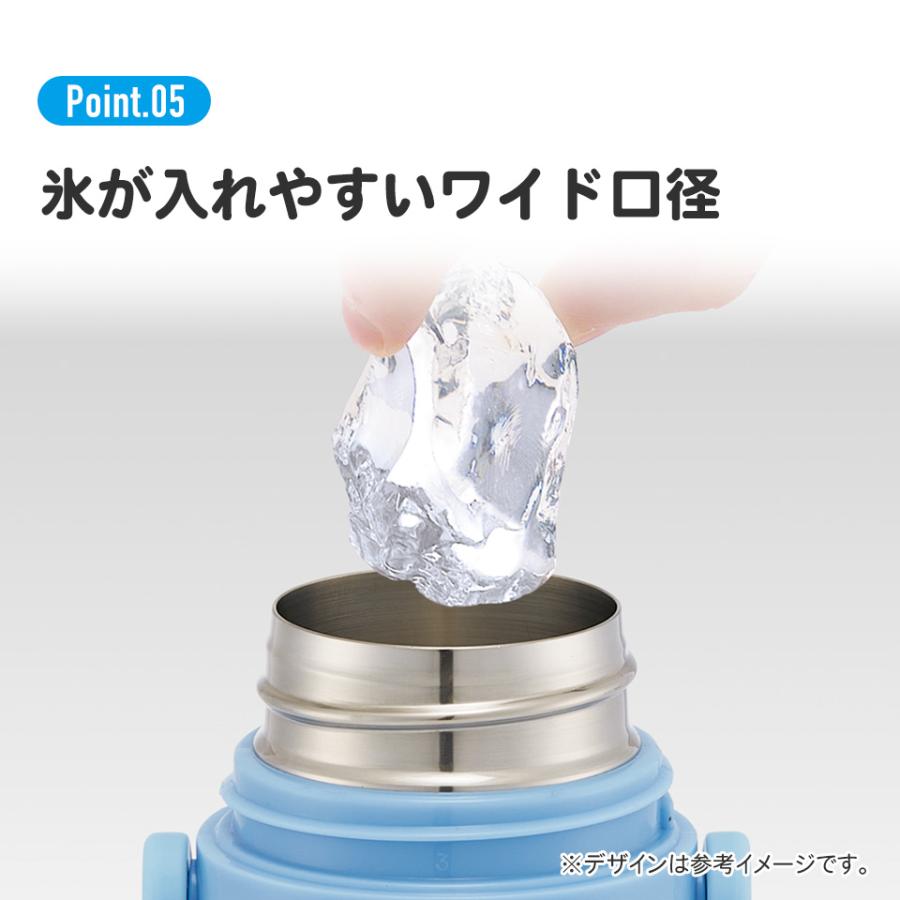 MICKEY MOUSE（ミッキーマウス） 水筒 キッズ 直飲み 470ml ステンレス