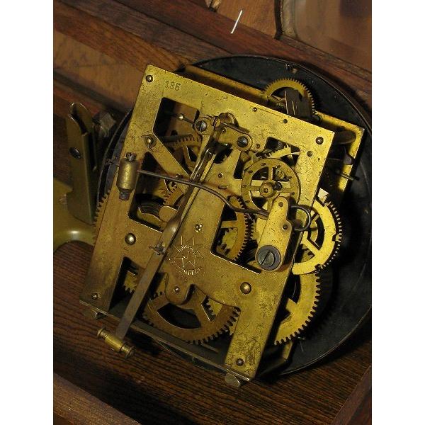 アンティーク ドイツ製 JUNGHANS ユンハンス 柱時計 掛時計 振り子時計