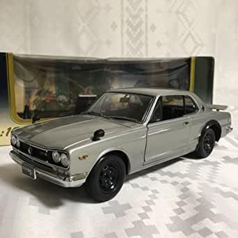 ☆京商 1/18 ニッサン スカイライン 2000GT-R KPGC10 ハコスカ (Silver