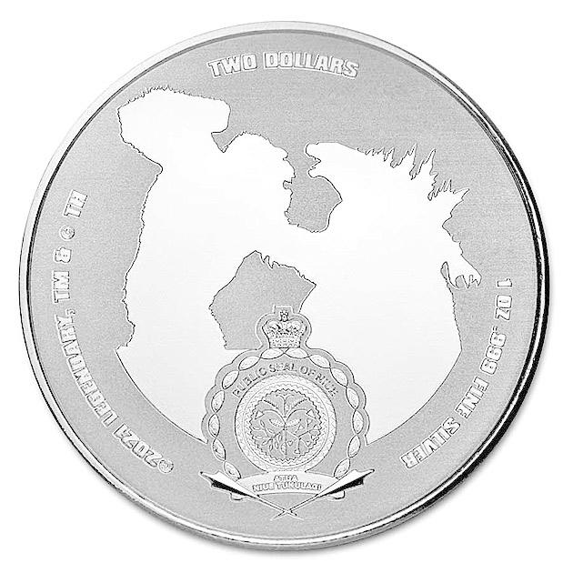 ゴジラ vs コング 」 コング銀貨 1オンス 2021年製 クリアケース入り