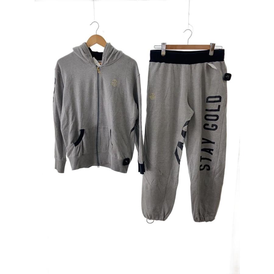 24karats◇セットアップ/L/コットン/GRY/323638 : セカンドストリート