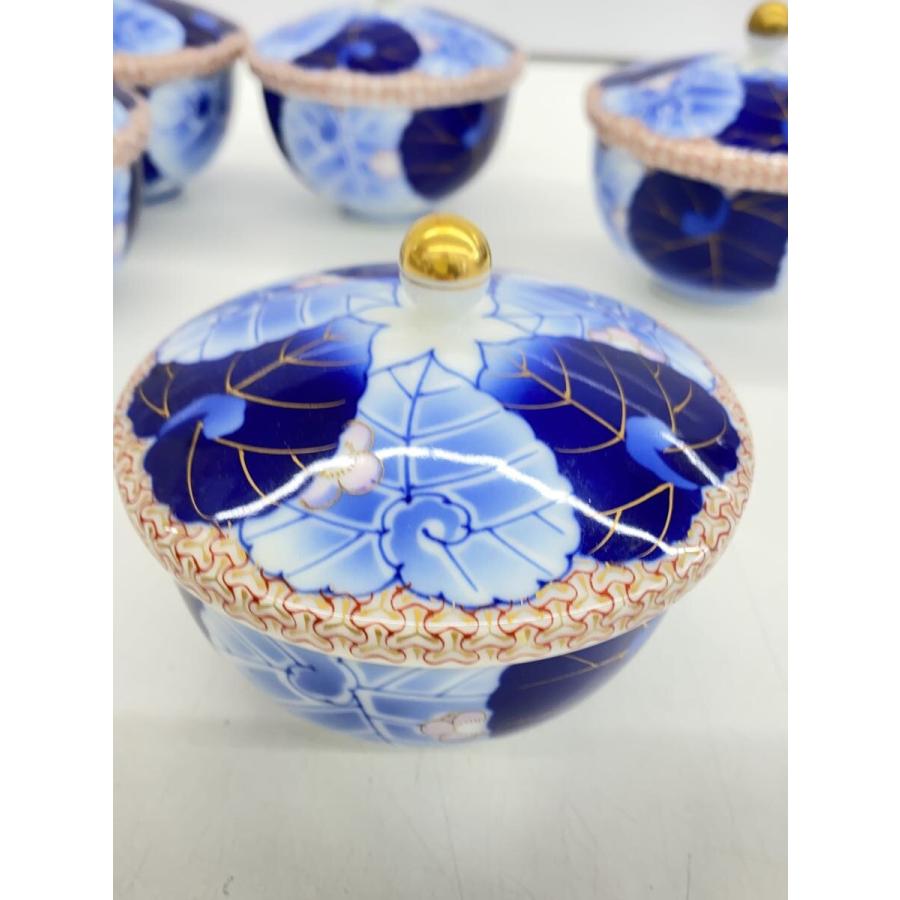 香蘭社◇湯呑/5点セット/有田焼/愁海棠/蓋付き : セカンドストリート