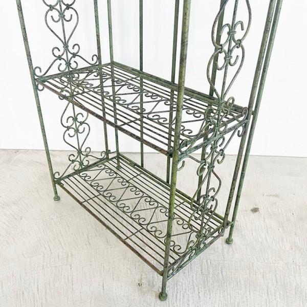 アイアン 4段シェルフ オープンラック アイアンラック ウィズリー