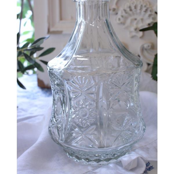 SALE30%OFF) フラワーベース ガラスベース 花瓶 アンティーク風