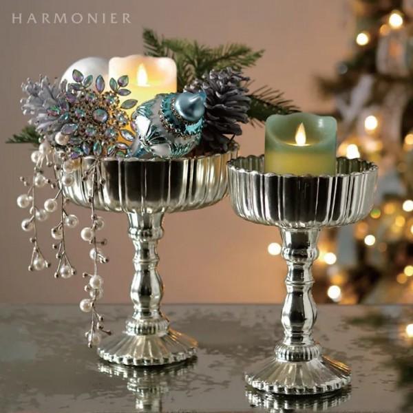 SALE30%OFF) シルバー コンポート ディスプレイスタンド ガラス