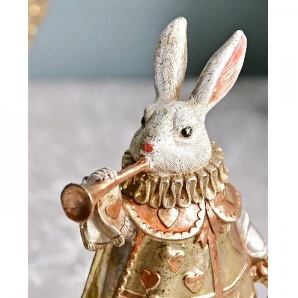 ワンダーランド ラビットオブジェ 不思議の国のアリス ラビット 置物