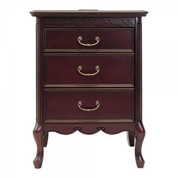 EBK41 フランスアンティーク ナイトテーブル サイドテーブル オーク材