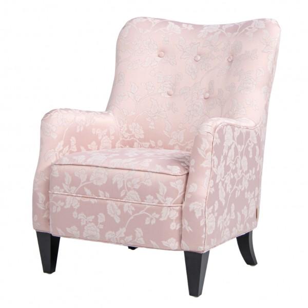 アームチェア ピンク 一人掛けソファ パーソナルチェア ヘアルーム