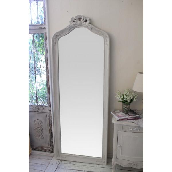 姿見ミラー スタンドミラー アンティーク調 大型 可愛い 洋風