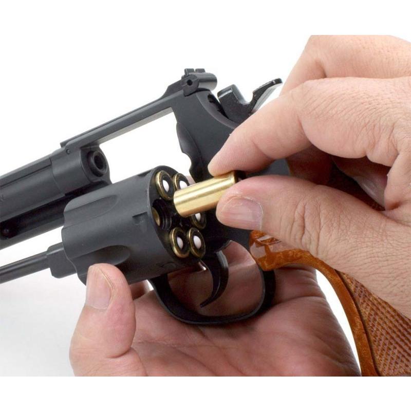 クラウンモデル S&W M586 4インチ ブラック 18才以上用ガスリボルバー