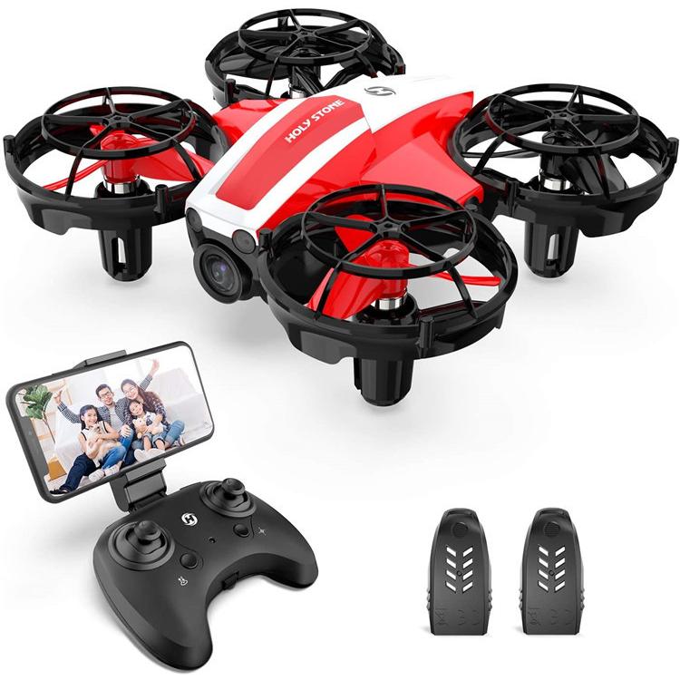 Holy Stone ドローン カメラ付き 初心者 小型 室内向け バッテリー2個