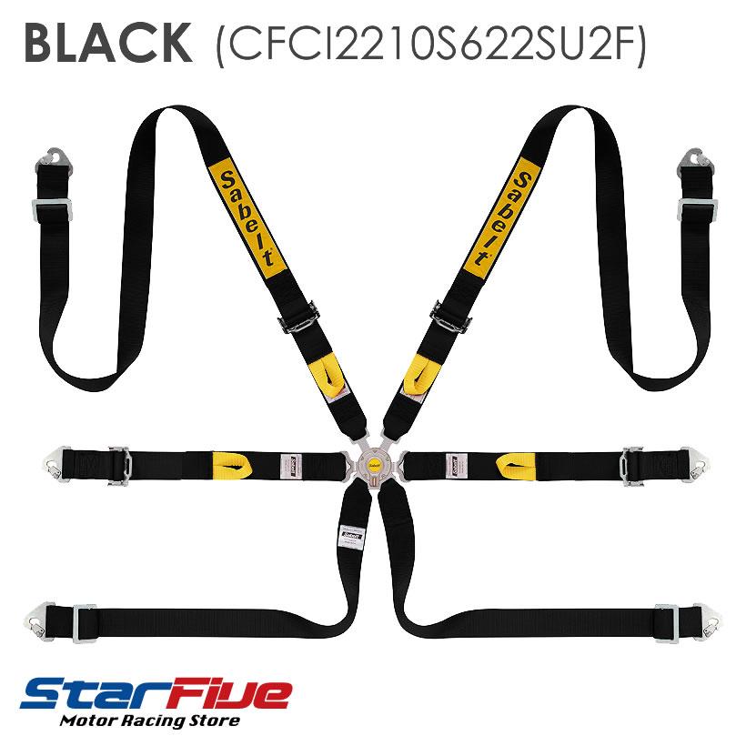 sabelt（サベルト） 6点式シートベルト CCS622UN ツーリングカー用 FIA