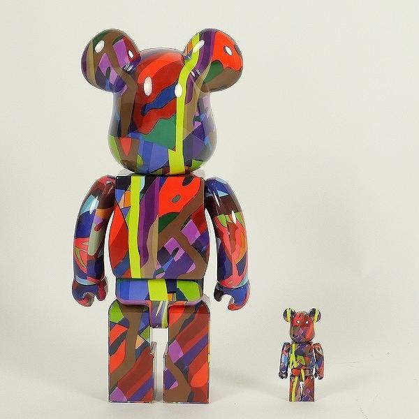 KAWS カウズ ×MEDICOM TOY メディコム トイ BE@RBRICK TENSION 100