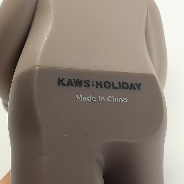 KAWS カウズ HOLIDAY SINGAPORE Figure フィギュア 茶 Size 【フリー