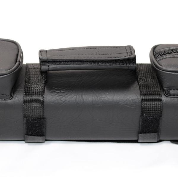 ビリヤードキューケース 2バット×2シャフト PUレザー プールキュー