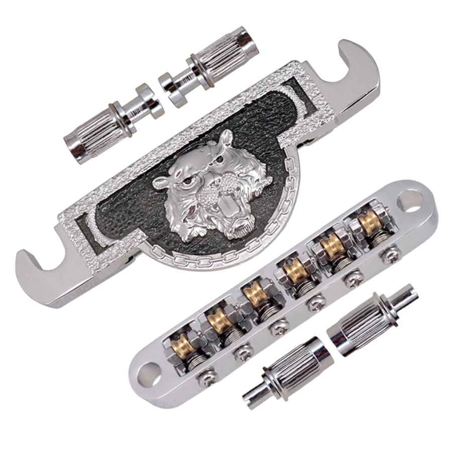 レスポールエレクトリックギター用ローラーサドルブリッジテールピース