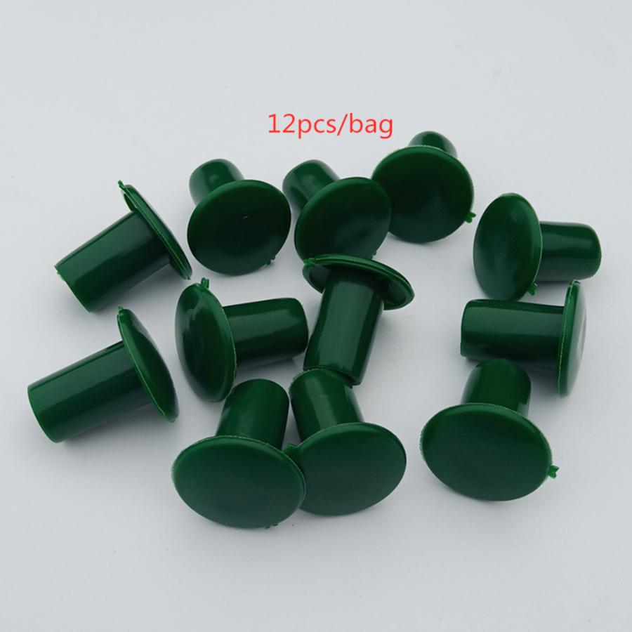 12個 園芸用支柱エン??ドキャップ フェンス/垣/サポート木用先端