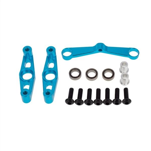 タミヤTT02用RCスペアアップグレードパーツ1：10RCカーステアリング