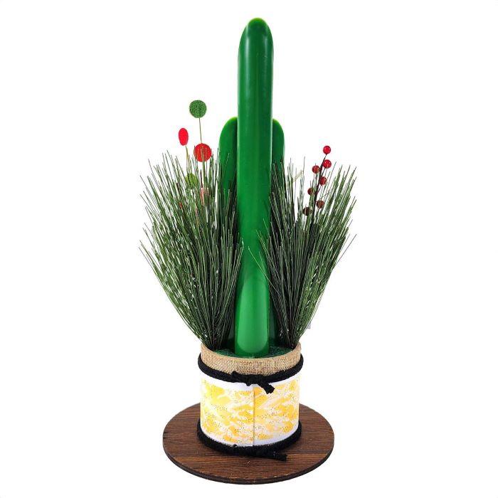 ストア・エキスプレス 門松 正月飾り 造花 門松作り_青竹卓上門松 高さ