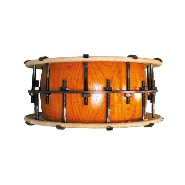 締太鼓35cm（ボルト締め・あわせ胴） 鉄製座り台座セット【1707-B