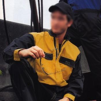 ツナギ 作業服 メカニックスーツ つなぎ服 長袖 ツートン つなぎ