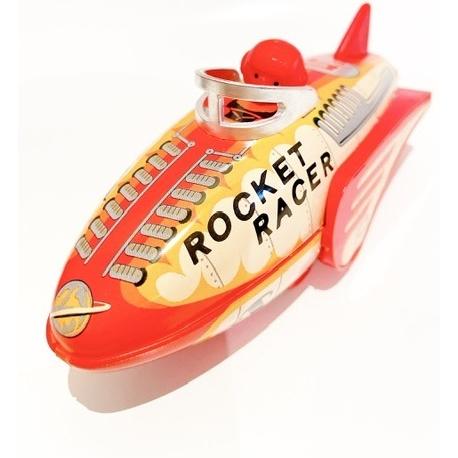 ミニ ロケットレーサー増田屋 FRICTION MOTOR ブリキのロケット