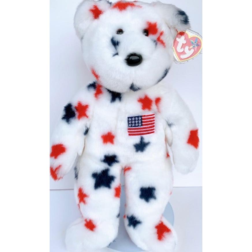 クマ ぬいぐるみ Lサイズ Ty社 ビーニーズバディ Glory(BeanieBuddies