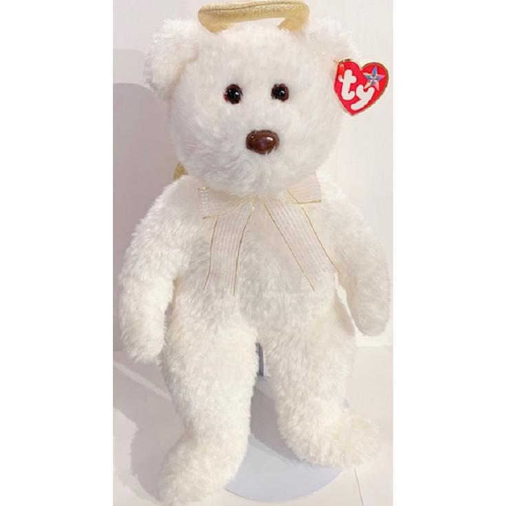 天使 ぬいぐるみ ゴールドカラー羽 Tyビーニーバディー ハロー2 L