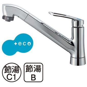 SANEI SAN-EI エコシングル水栓 K87121E2TJV : 水彩ねっとYahoo