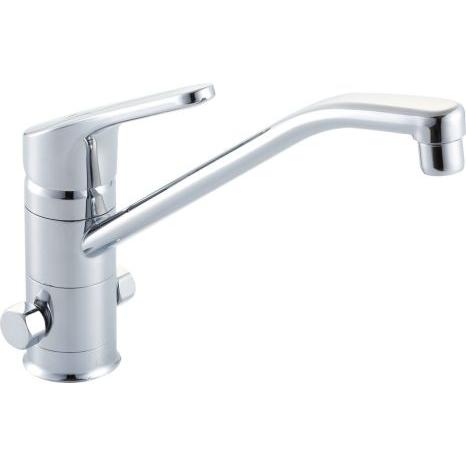 分岐口付き水栓 食器洗浄機等の接続に LIXIL・INAX シングルレバー混合