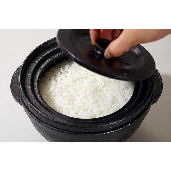 長谷園 旧商品 陶珍かまど 二合炊き 電子レンジ専用 NC-01 : サンワ