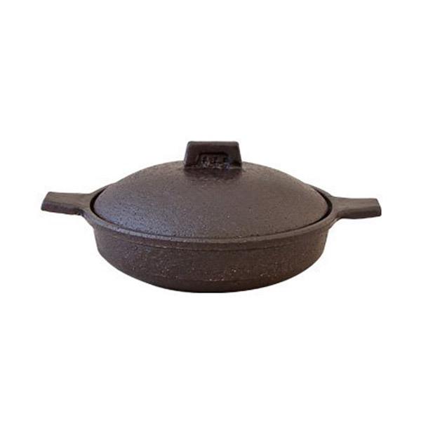 長谷園 伊賀焼 土鍋 キャセロール マイン 黒 ACK-71 : サンワ