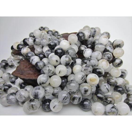 特価 連売り商品 ブラックルチルクォーツ Φ14±0.5mm : 天然石のお店Sun