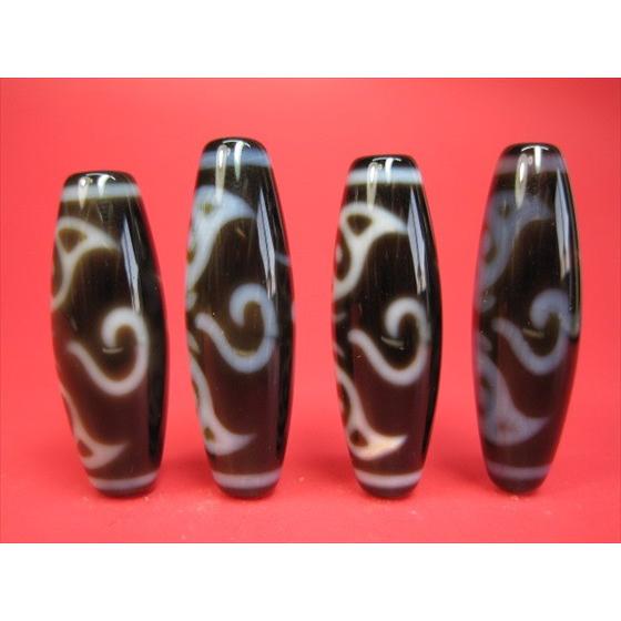 チベット高級至純天珠 梵字仏眼天珠 未 申年 バン : 天然石のお店Sun