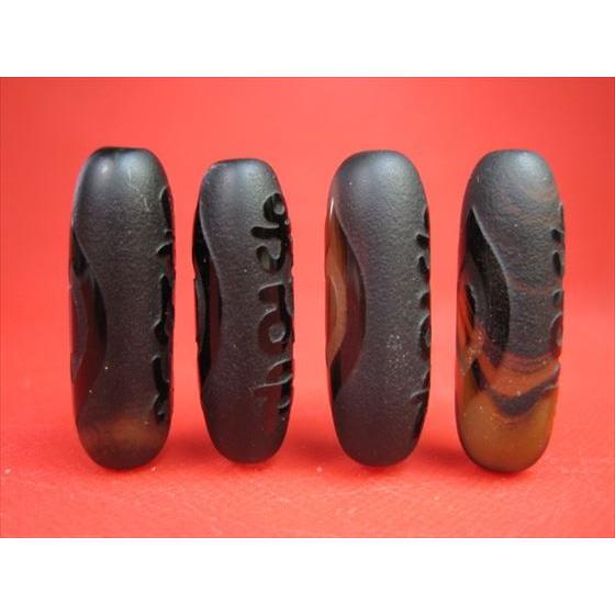 チベット天珠 鳳眼天珠 六字真言 26-32×Φ9-10mm : 天然石のお店Sun