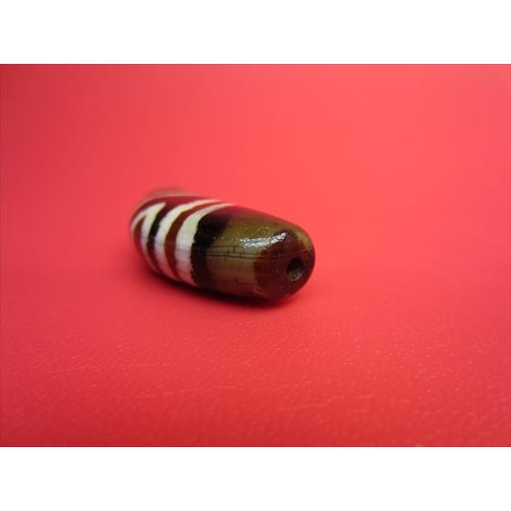 チベット風化三色天珠 一眼天珠 牛角 一点物 : 天然石のお店Sun flower