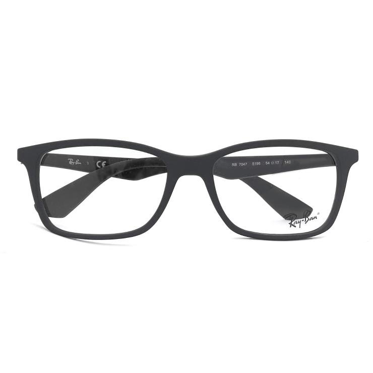 Ray-Ban（レイバン） 眼鏡 メガネ Ray-Ban rx7047 5196 54mm 黒ぶち RX