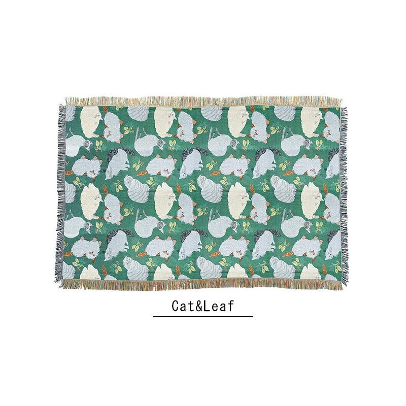 松尾ミユキ タペストリーラグ ラグ ブランケット ソファーカバー