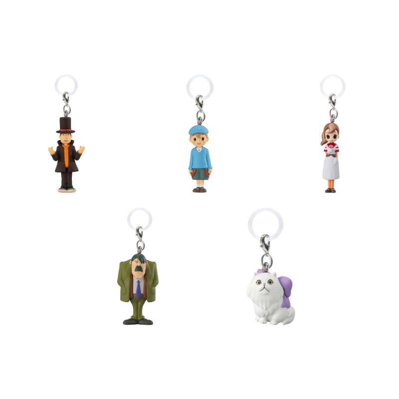 レイトン教授と不思議な町 めじるしアクセサリー [全5種セット