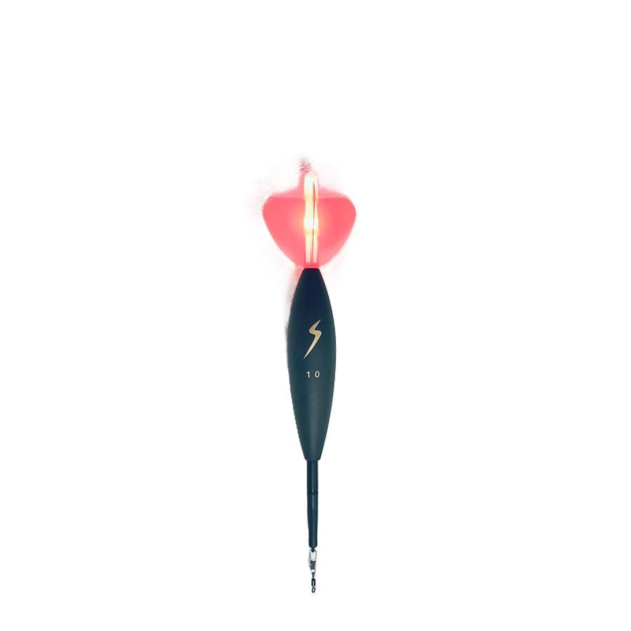 OOD 遠投電気ウキ スワンA 10号 手作りうき かご釣りウキ 昼夜兼用 夜